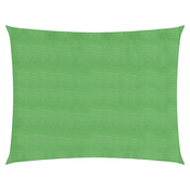 Jedro za zaštitu od sunca 160 g/m2 svjetlozeleno 2,5x3,5 m HDPE