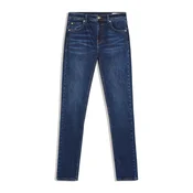 Bershka Kavbojke temno modra