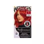 Loreal Paris Preference Vivids barva za lase, 8.624 Bright Red