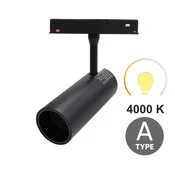 LED reflektor za tirne tirnice 12W 4000K nevtralni tip A za magnetne tirnice SMART TRACK 48VDC