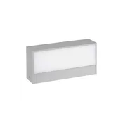 V-TAC LED stenska svetilka 9W 850LM UP&DOWN siva IP65/2-PACK! Farba svetla: Hladna bela