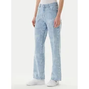 Mustang Jeans hlače Madison 1016002 Svetlo modra Wide Fit