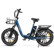 Samebike SAMEBIKE C05 Pro Step-through zložljivo e-kolo, 500 W 36 V 13 Ah, debela pnevmatika, temno modra, (21960362)
