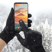 Zimske športne Touchscreen rokavice - XL