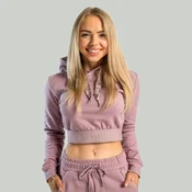 STRIX Ženski duks Essential Cropped Mauve