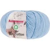 Austermann Bio Cotton 98299-26 Light Blue Pletilna preja