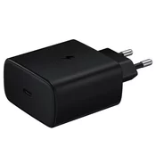 Samsung Fast kucni punjac PD 3A 45W sa kablom Type-C crni BULK (EP-TA845-XBE)
