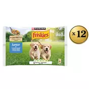 Friskies Vlažna hrana za pse junior dog prelivi u sosu Piletina, 48x85g