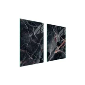 shumee ZAŠČITNA STEKLENA PLOŠČA ZA KUHINJO 65x52 MARMOR