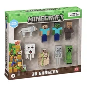 Minecraft 3D radirke - 8 kosov v DELUXE škatli (Ver. A)