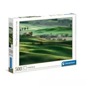 Clementoni puzzle 500 hqc tuscany hills ( CL35098 )