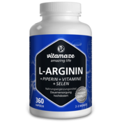 L-Arginin visoke jacine + piperin + vitamini + selen 360 kapsula
