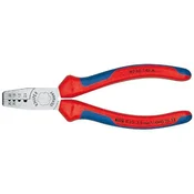 Klešče za krimpanje za končne tulce z večkomponentnimi ročaji 145 mm KNIPEX 08710