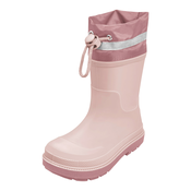 PLAYSHOES Gumijasti škornji roza/rosé/srebrna