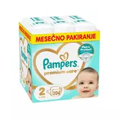 PAMPERS plenice Premium Care, velikost 2, 204 kosov
