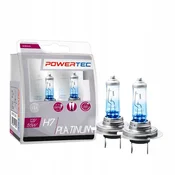 M-Tech Komplet žarnic H7 POWERTEC PLATINUM PLUS 130% 55W z odobritvijo ECE R37