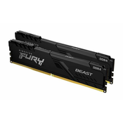 KINGSToner Memorija DDR4.16GB 3200MHz (2x8) FURY Beast KF432C16BBK2 16