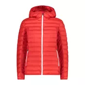 CMP WOMAN JACKET FIX HOOD, ženska jakna, crvena 33Z7096