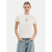 Guess Majica V4YI21 KCDH1 Écru Regular Fit