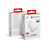 FORCELL Mrežni polnilnik za telefon Forcell F-Energy USB C QC4.0 PD 3A 25W TFK-TC-25WPD bel