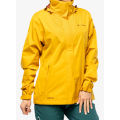 Ženska nepremočljiva jakna Vaude Escape Light Jacket - burnt yellow
