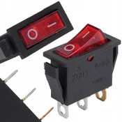 Rosfix Stikalo KCD3 15A 250V ON-OFF, (21656634)