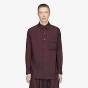 Srajca Y-3 Gradient 3 Stripes Nylon Overshirt UNISEX Night Red XL