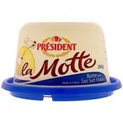 PRESIDENT maslo z morsko soljo LA MOTTE, 250g