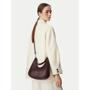 Ročna torba Calvin Klein Bold Ck Small Crescent Bag LV04F3561G Bordo rdeča
