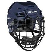 Hokejska čelada CCM Tacks 310 Navy Combo Junior