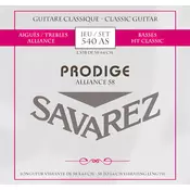 Savarez 540AS Nylon žice za klasicnu gitaru (Kao novo)