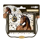 Otroška tekstilna denarnica JUNIOR S9 - Konj