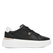 Superge Tommy Hilfiger Th Chic Platform FW0FW09396 Črna