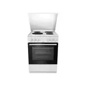 GORENJE Elektricni šporet E 6141 WB  Bela, A, Ringle, 65 l