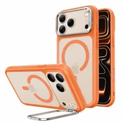 Hibridni ovitek ESR Classic Hybrid HaloLock Kickstand za iPhone 17 Pro Max/18 Pro Max - frosted orange