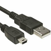 USB Kabl USB A na MINI USB B, 1.8m (za Digitalne foto-aparate) linkom