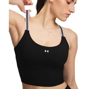 Ženska brezrokavna majica Under Armour Motion Sport Tape Tank Ultimate Black/Castlerock/White L