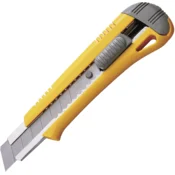 shumee KDS L-18YE Samodejno zaklepanje Rumen 18 mm segmentni nož (3 rezila)