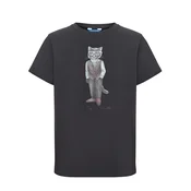 Cat e Lolette Majica Minimalist Cat siva