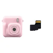 INF DC506 Kamera za takojšnje tiskanje s priloženo 32G TF kartico Pink, (22127089)