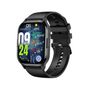 Pametna ura Blavec Smartwatch W18 Hellia HD AMOLED - črna