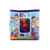 MEGA BLOKS Velika vreča blokov - modra (80) DCH63