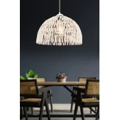 Opviq Luster Plaz, 35x35cm, Beli