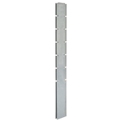 Vidaxl Stebriček za gabionsko ograjo srebrn 180 cm pocinkano jeklo