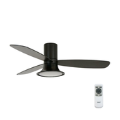 Lucci Air 210662 - LED prigušiva ventilator FLUSSO 1xGX53/18W/230V drvo + daljinski upravljac