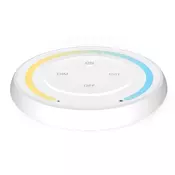 MiBoxer Stenski LED upravljalnik Mi-Light Sunrise S1 RF 2.4GHz CCT dimmer bele barve