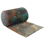 vidaXL Jutov zvitek Kamuflažna 25 x 1000 cm