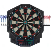 Elektronska tarča ENERO z napajalnikom, 4 puščice, 49 cm, D-587