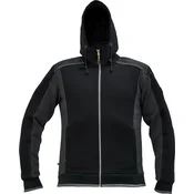 DAYBORO jopa s kapuco črna 4XL