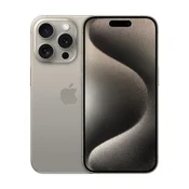 APPLE pametni telefon iPhone 15 Pro 8GB/128GB, Natural Titanium, Rabljen, Odlično ohranjen